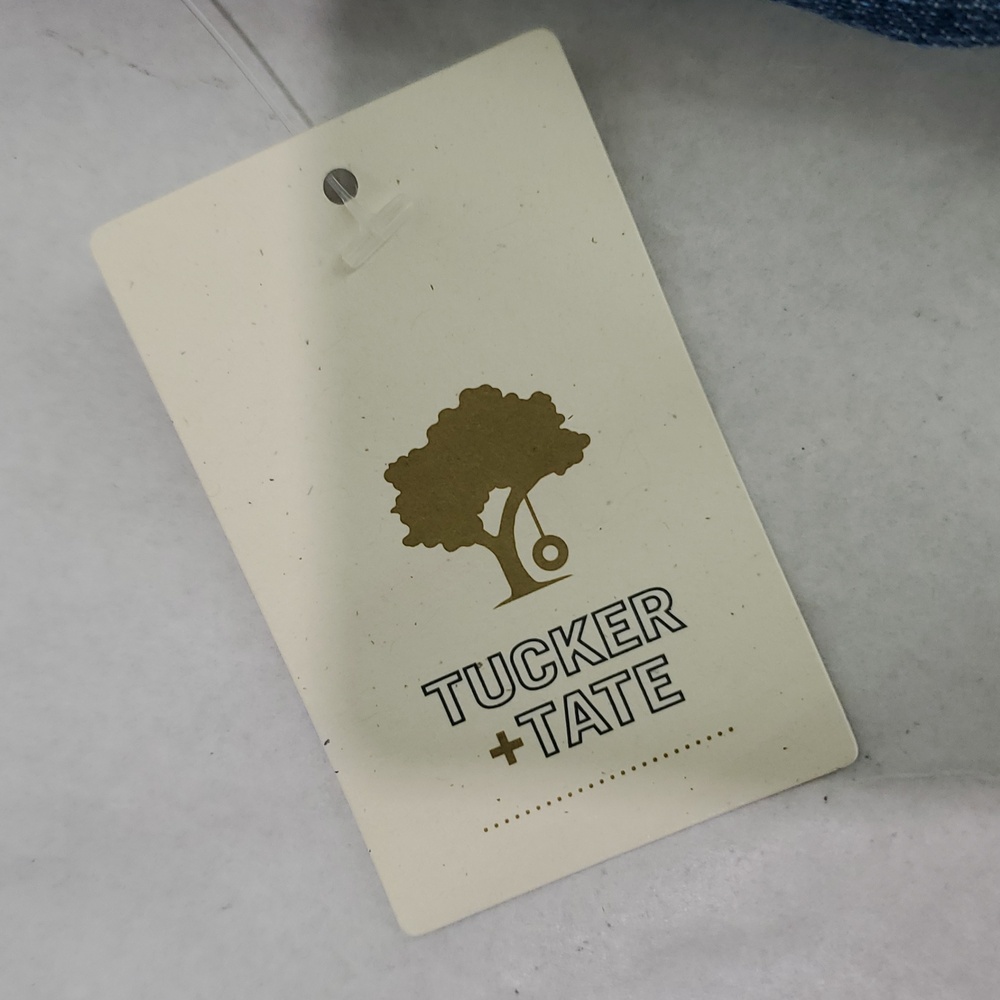 NWT Tucker and Tate girls Sz 2T denim vest jacket spring extra layer versatile - Picture 7 of 8